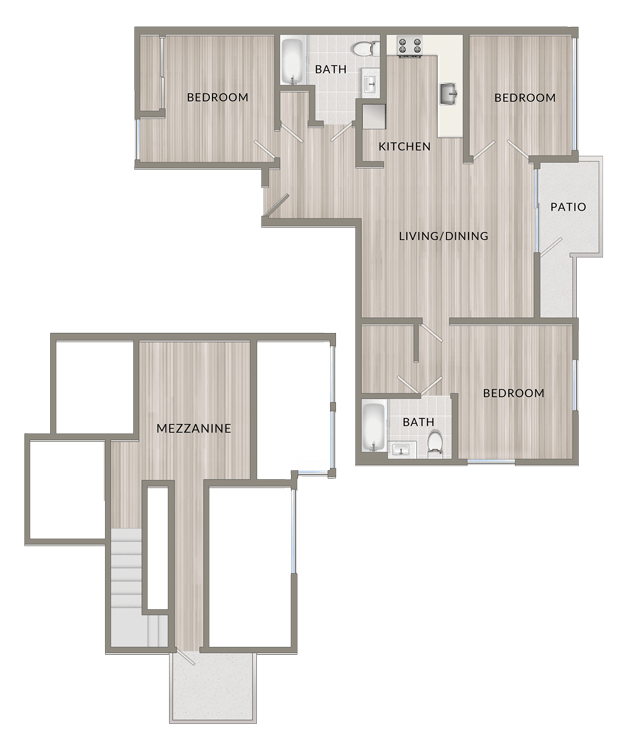 Suite A Floorplan